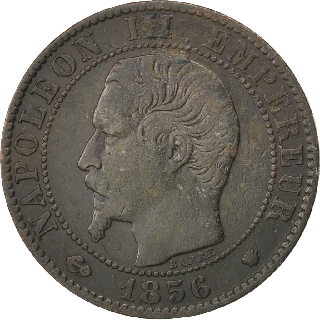 Monnaie, France, Napoleon III, Napoléon III, 5 Centimes, 1856, Marseille, TB