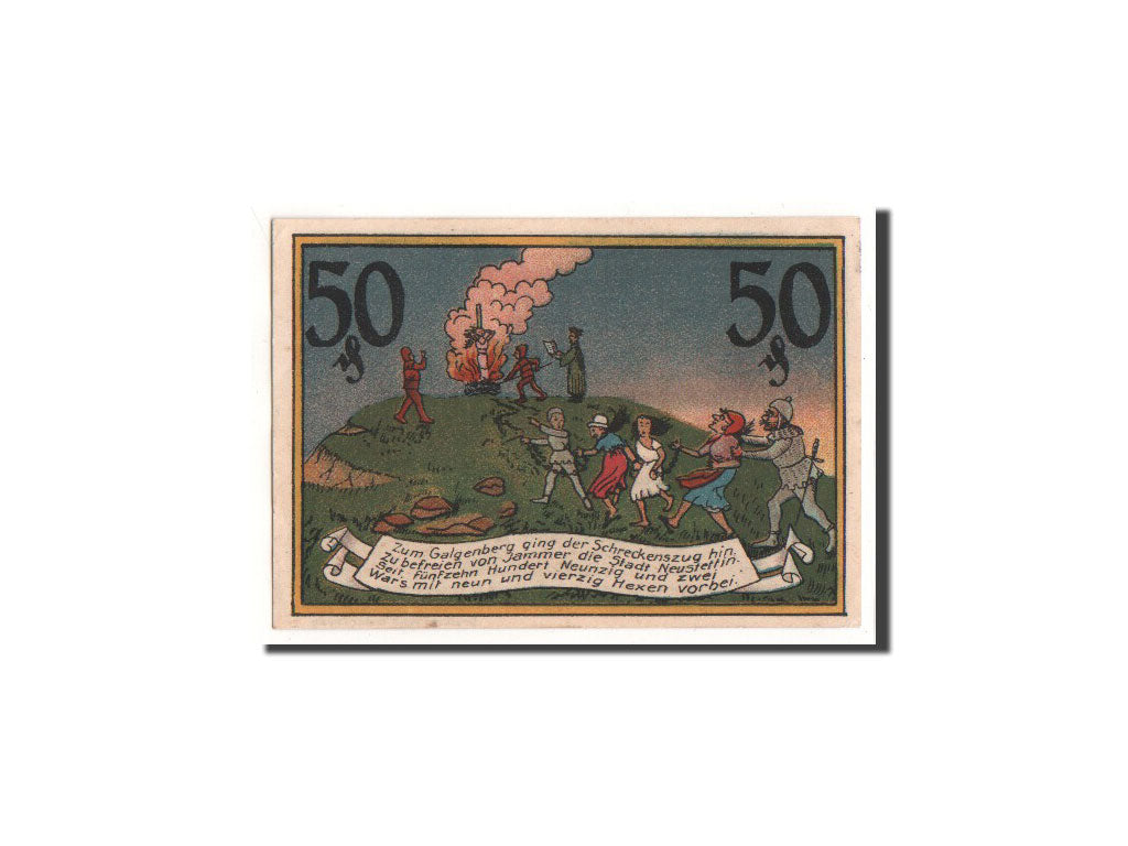 Banknote, Germany, Neustettin, 50 Pfennig, 1921, 1921-11-15, UNC(65-70)
