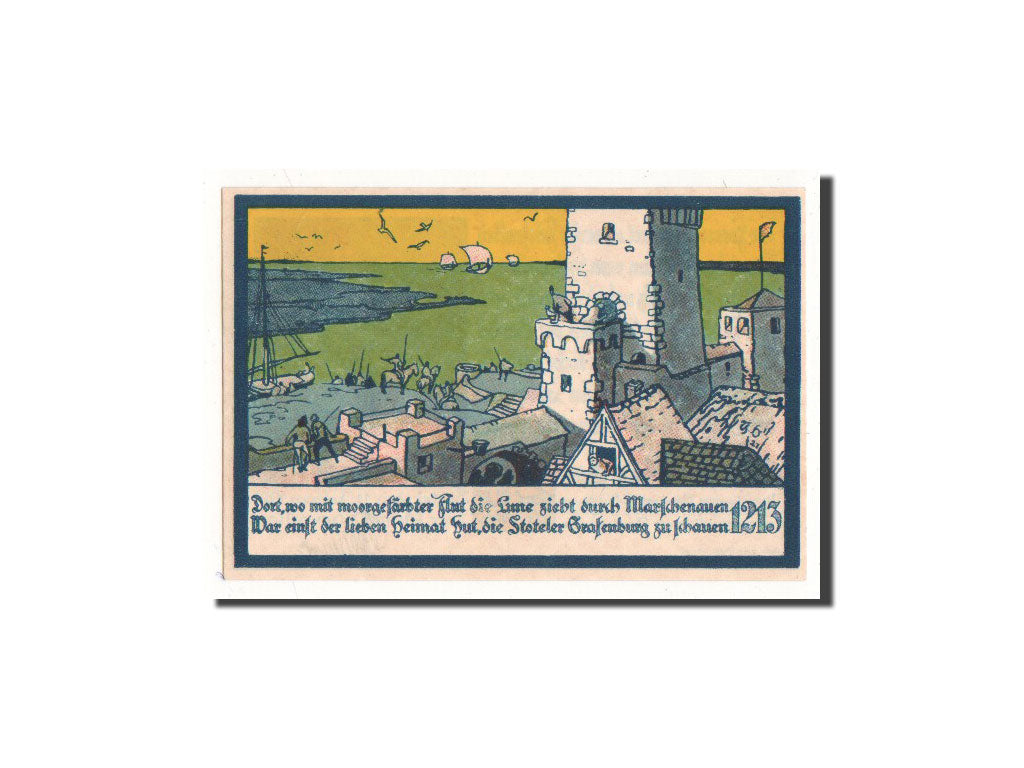 Banknote, Germany, Stotel, 25 Pfennig, 1921, 1921-02-11, UNC(65-70)