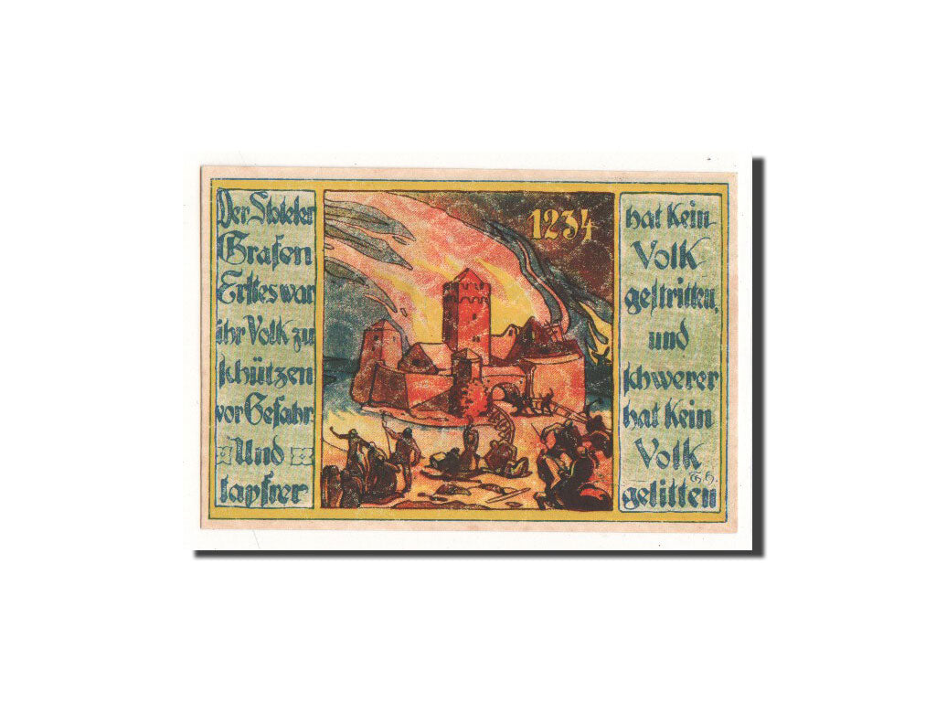 Banknote, Germany, Stotel, 25 Pfennig, 1921, 1921-02-11, UNC(65-70)