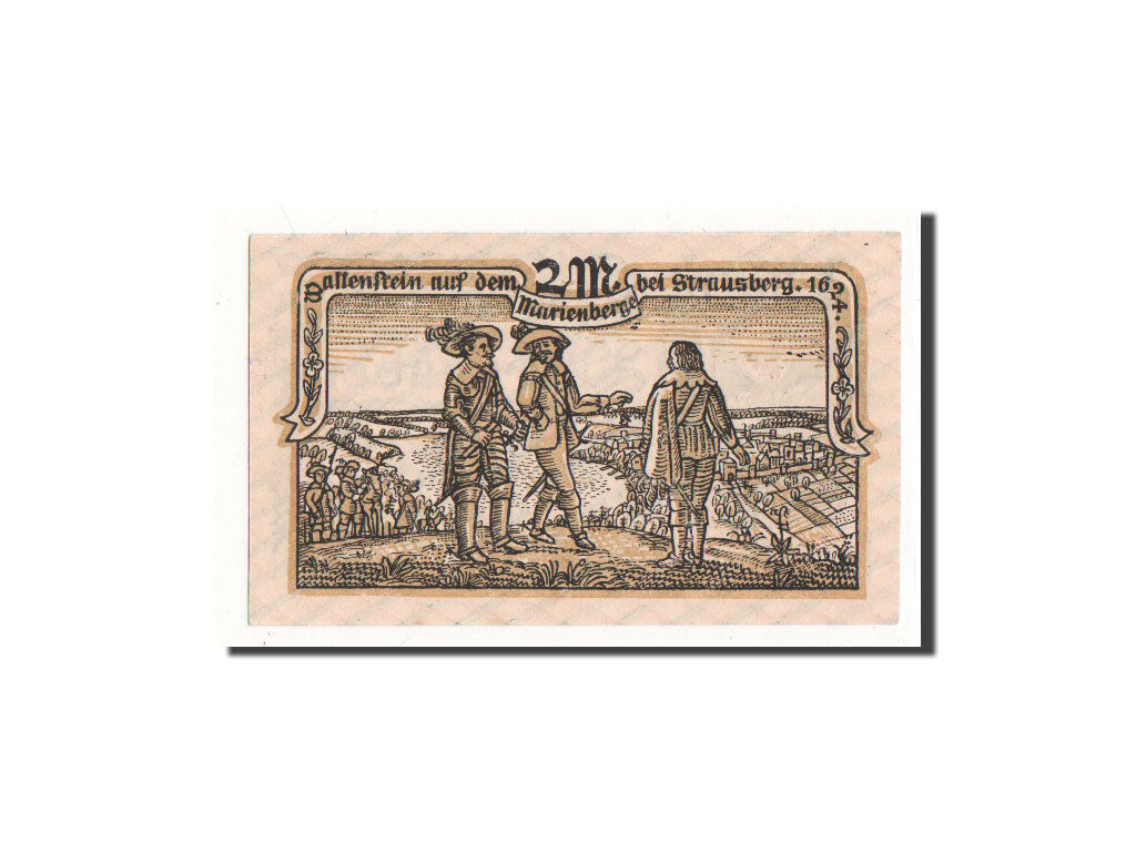 Billet, Allemagne, Strausberg, 2 Mark, 1921, 1921-09-01, NEUF, Mehl:1281.1