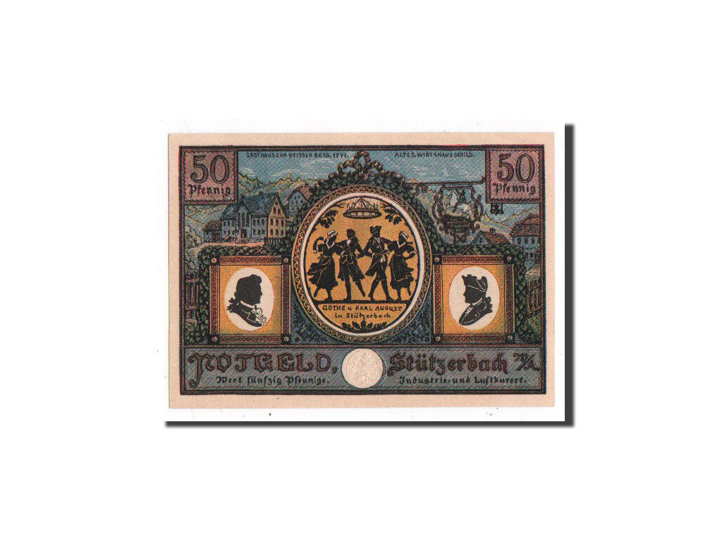Banknote, Germany, Stützerbach, 50 Pfennig, 1921, UNC(65-70), Mehl:1287.3