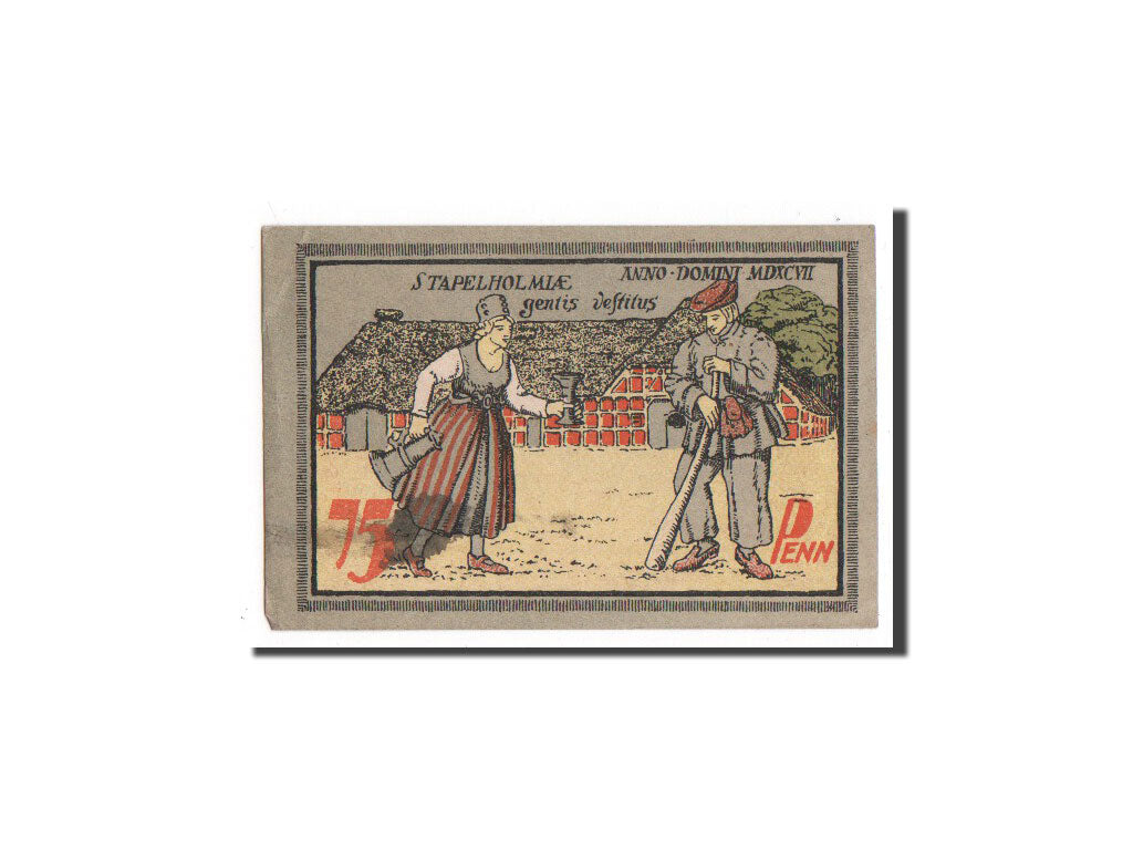 Banknote, Germany, Seeth, 75 Pfennig, 1921, N.D, UNC(65-70), Mehl:1215.1