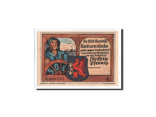 Banknote, Germany, Swinemünde, 50 Pfennig, O.D, Undated, UNC(65-70)