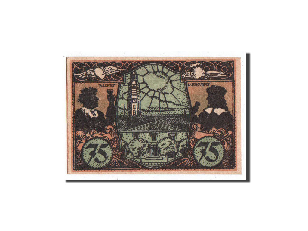 Banknote, Germany, Grunberg Stadt, 75 Pfennig, O.D, Undated, UNC(65-70)