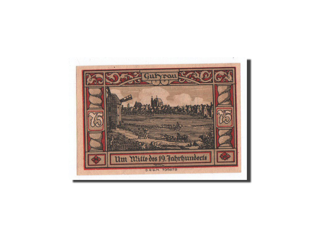 Germany, Guhrau Bez Breslau, 75 Pfennig, Undated, UNC(65-70), 17048, Mehl:496.1