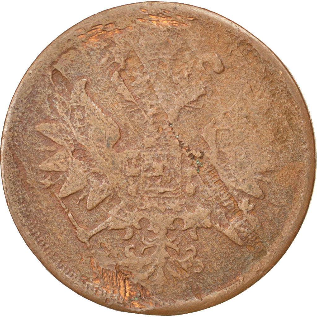 Münze, Russland, Alexander II, 2 Kopeks, 1859, Ekaterinbourg, SGE, Kupfer