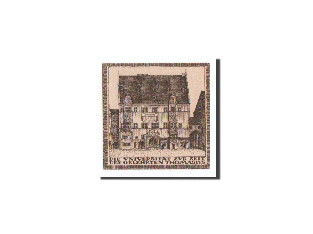 Banknote, Germany, Halle a.d. Saale, 10 Pfennig, Universitat, O.D, Undated