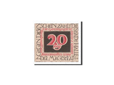 Banknote, Germany, Halle a.d. Saale, 20 Pfennig, Rechtsgelehrte, O.D, Undated