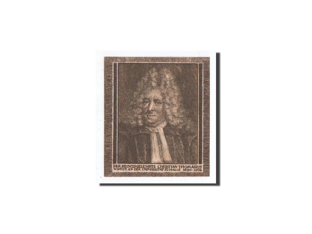 Banknote, Germany, Halle a.d. Saale, 20 Pfennig, Rechtsgelehrte, O.D, Undated