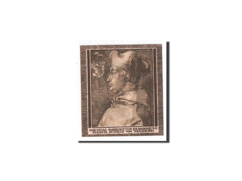 Banknote, Germany, Halle a.d. Saale, 20 Pfennig, Albrecht, O.D, Undated