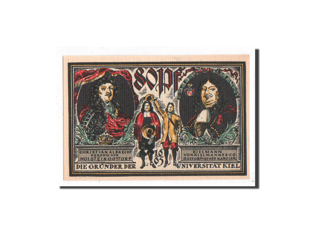 Banknote, Germany, Kiel, 80 Pfennig, N.D, 1921, 1921-09-10, UNC(65-70)