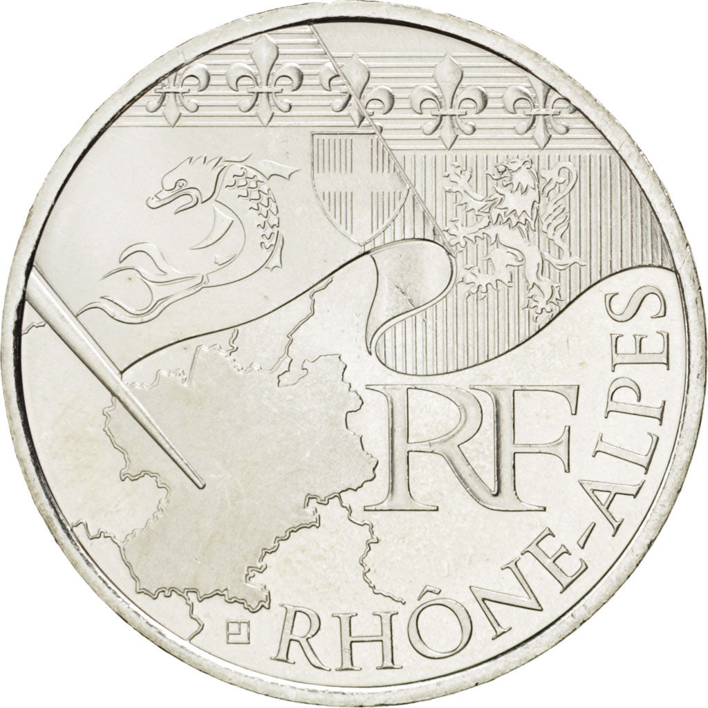 Francia, 10 Euro, 2010, SPL, Argento, KM:1670