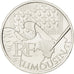 Moneta, Francja, 10 Euro, 2010, MS(63), Srebro, KM:1660