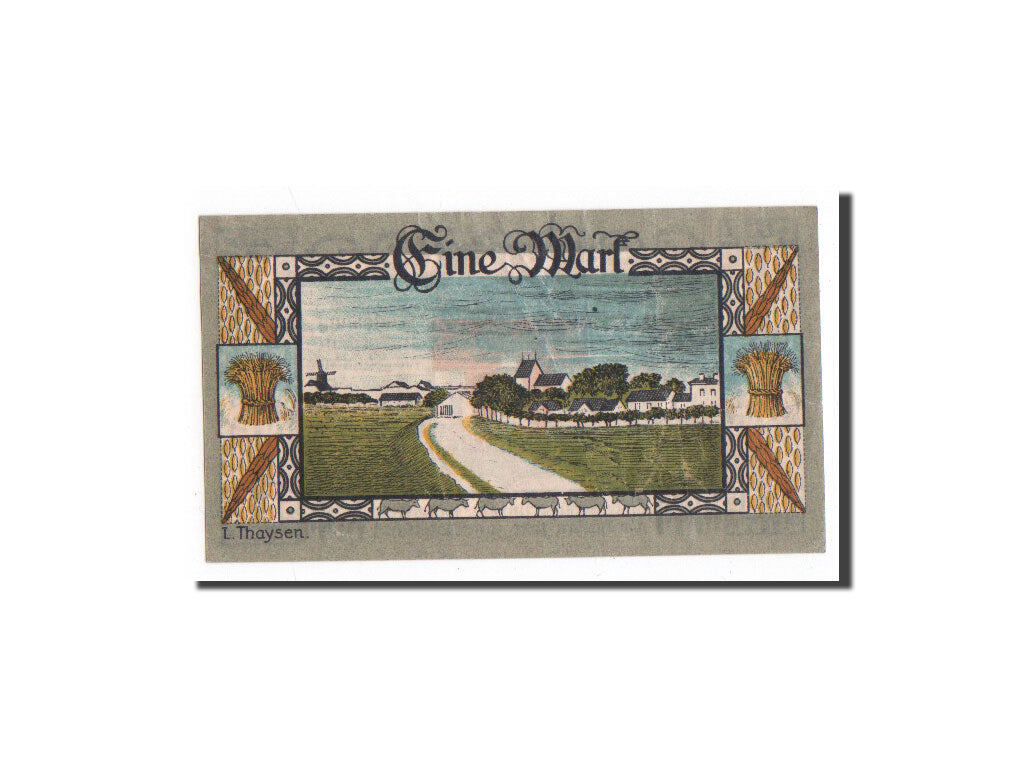Germany, Hoyer, 1 Mark, 1920, 1920-04-10, UNC(65-70), 12090, Mehl:633.1