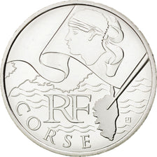 Vème République, 10 Euro des Régions, Corse, 2010, KM 1658