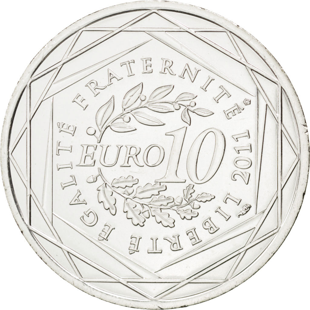 Monnaie, France, 10 Euro, 2011, SPL, Argent, KM:1726