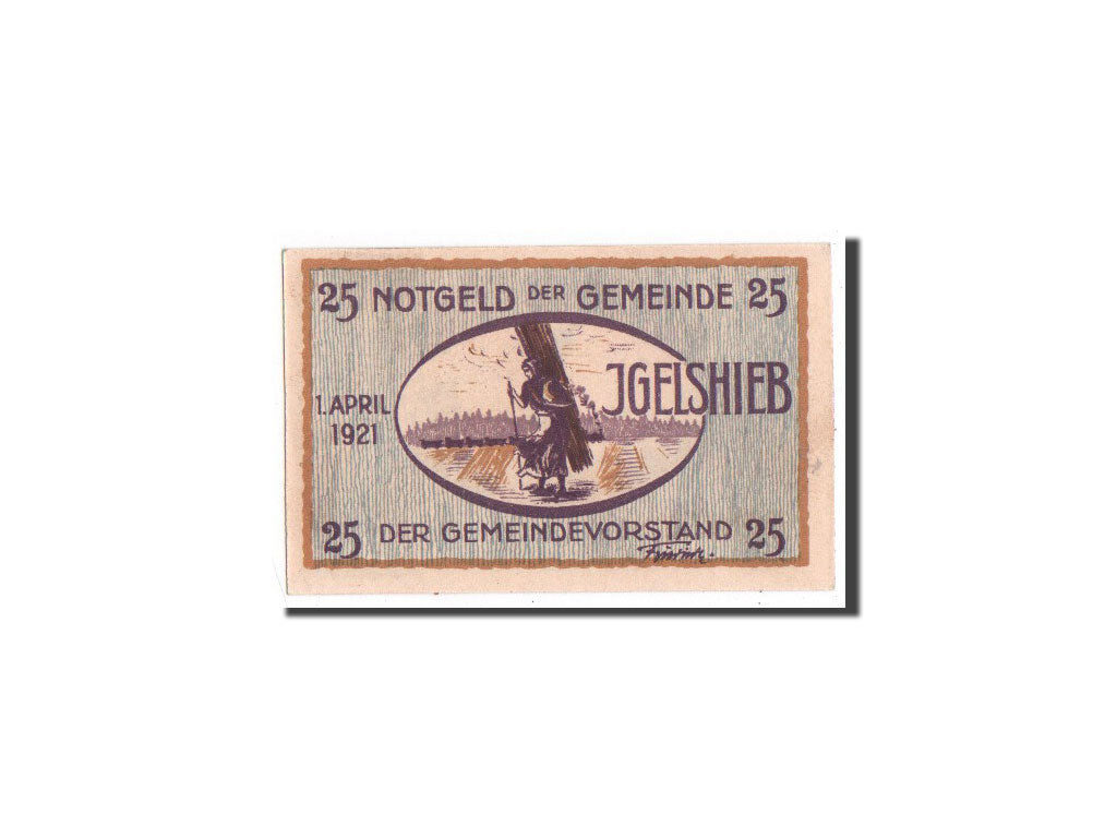 Banknote, Germany, Igelshieb, 25 Pfennig, SPORT, 1921, 1921-04-01, UNC(65-70)