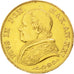 Moneda, Estados italianos, PAPAL STATES, Pius IX, 20 Lire, 1866, Roma, MBC+