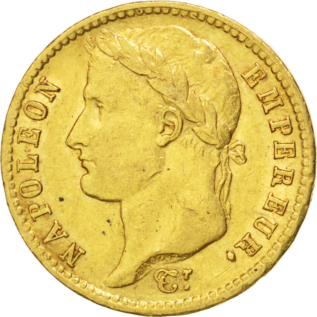 Premier Empire, 20 Francs or au revers Empire, 1811 A, Paris, Gadoury 1025
