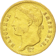 FRANCE, Napoléon I, 20 Francs, 1813, Paris, KM #695.1, EF(40-45), Gold, Gadoury 