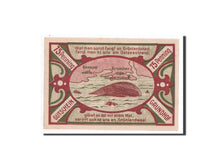 Billet, Allemagne, Grundhof in Angeln, 75 Pfennig, drapeau, 1921, 1921-04-01