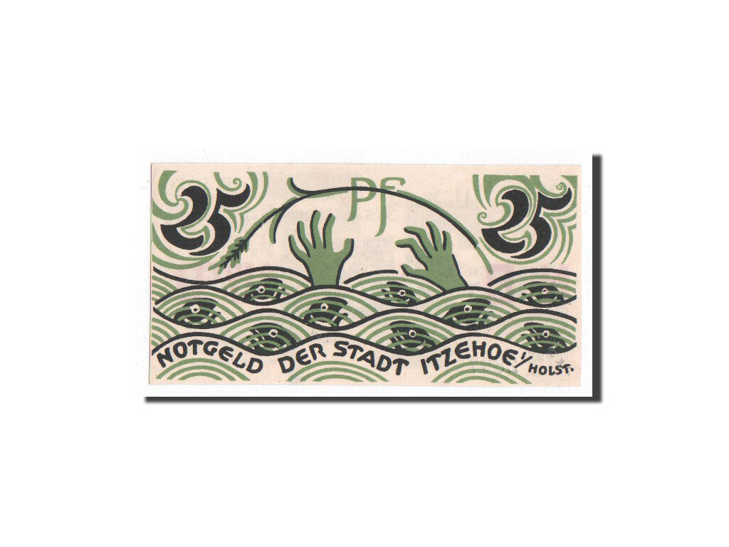 Germany, Itzehoe, 25 Pfennig, mains, Undated, UNC(65-70), Mehl:649.5a