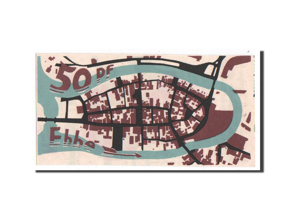 Germany, Itzehoe, 50 Pfennig, flux, Undated, UNC(65-70), Mehl:649.5a