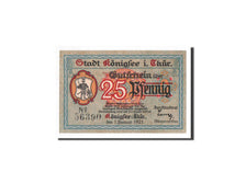 Banknote, Germany, Königsee, 25 Pfennig, lutin, 1921, 1921-01-01, UNC(65-70)