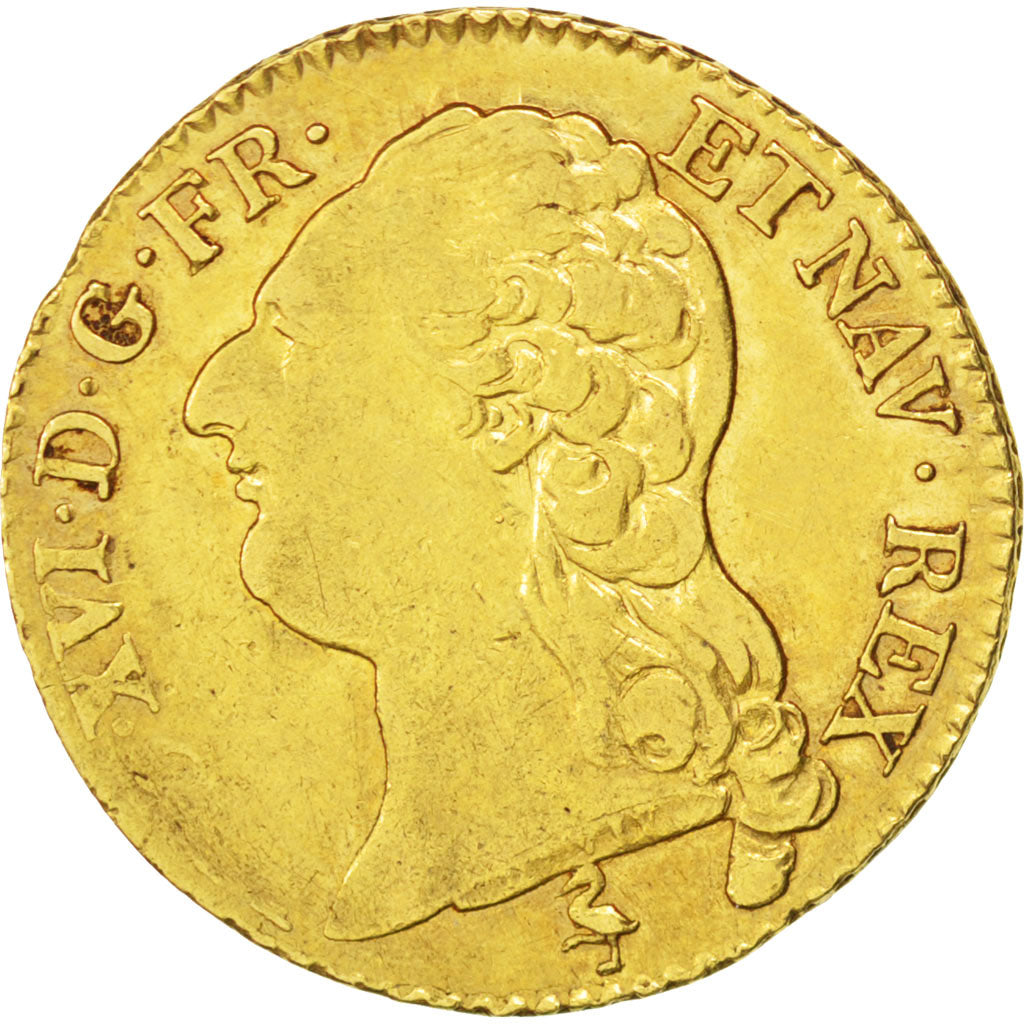 Louis XVI, Louis d'or à la tête nue, 1786 A, Paris, Gadoury 361