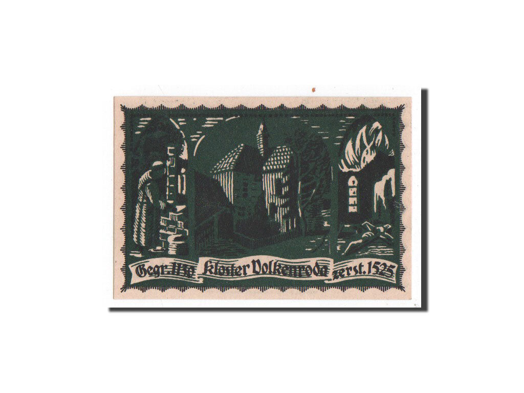 Banknote, Germany, Körner, 25 Pfennig, Maison, O.D, Undated, UNC(65-70)