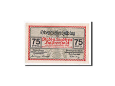 Banknote, Germany, Halberstadt, 75 Pfennig, chevalier, 1921, 1921-09-11