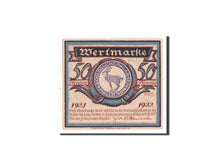 Allemagne, Halle a.d. Saale, 50 Pfennig, elephant, 1921, NEUF, Mehl:510.1