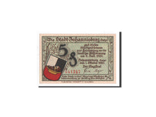 Banconote, Germania, Johannisburg, 5 Pfennig, château, 1920, 1920-10-01, FDS