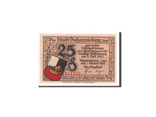 Germany, Johannisburg, 25 Pfennig, chateau, 1920-10-01, UNC(65-70), Mehl:662.1a