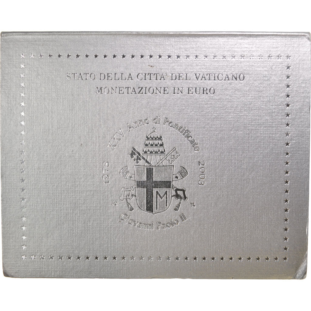 Vatican, Jean-Paul II, Coffret BU 2003