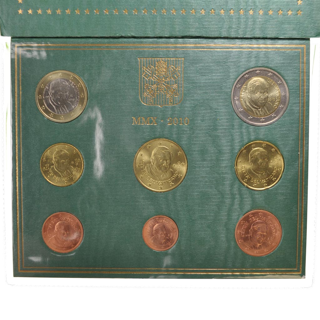 Vatican, Benoît XVI, Coffret BU 2010