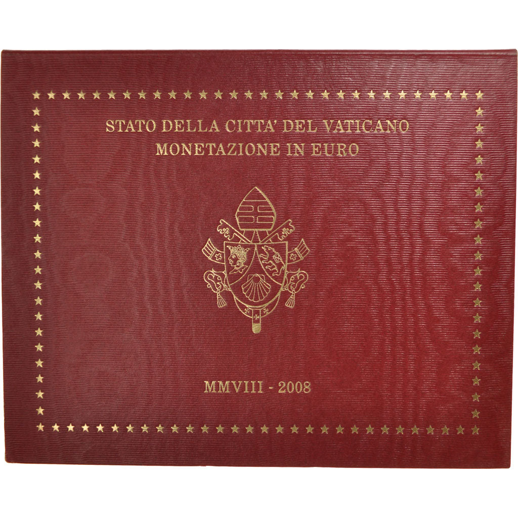 Vatican, Benoît XVI, Coffret BU 2008