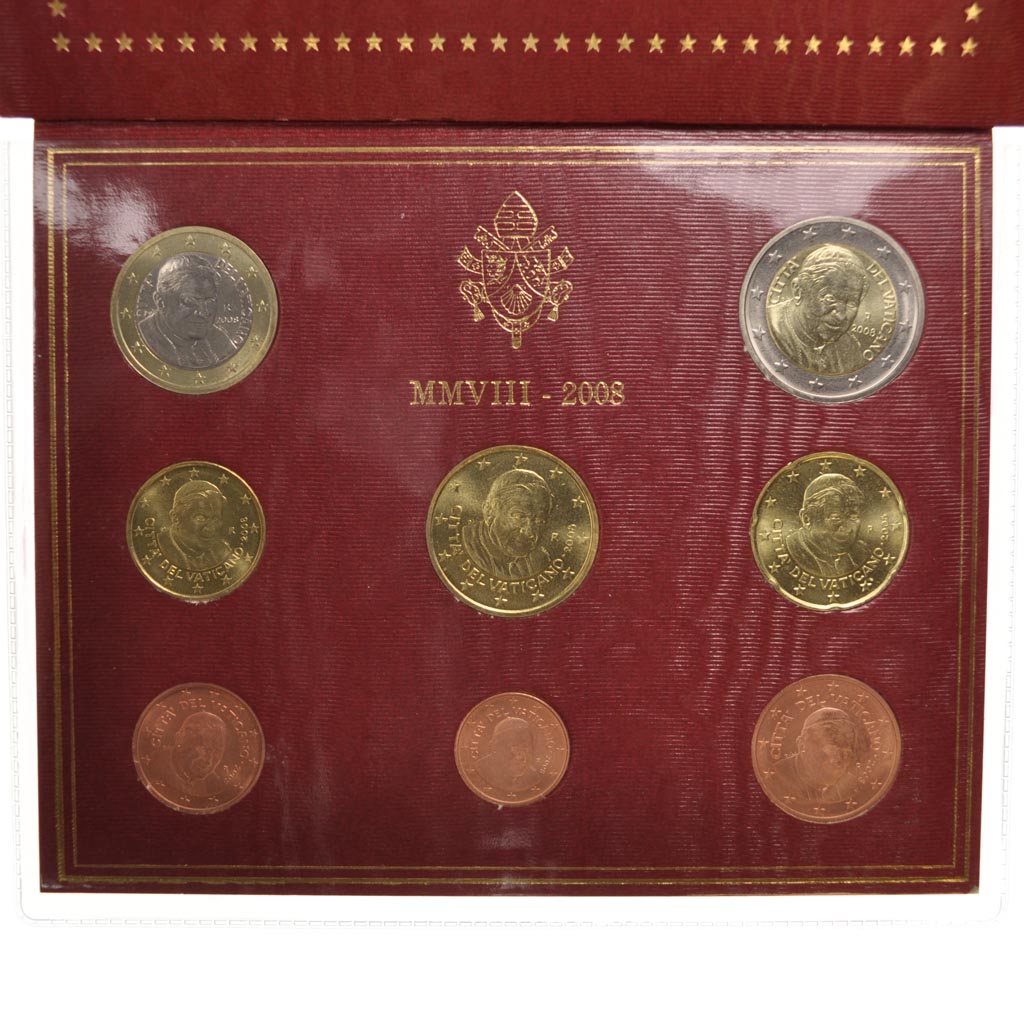 Vatican, Benoît XVI, Coffret BU 2008