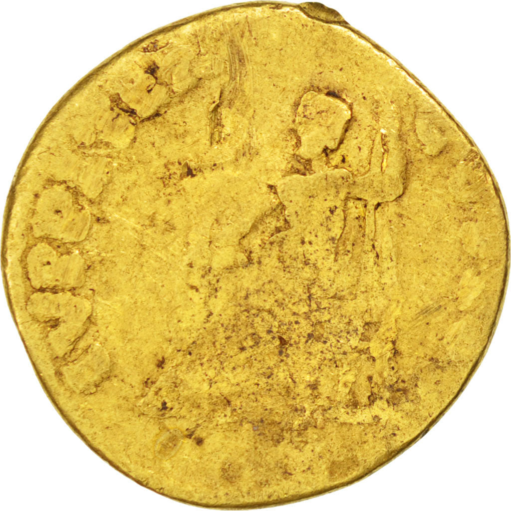 Nero, Aureus, Rome, B+, Oro, RIC:63