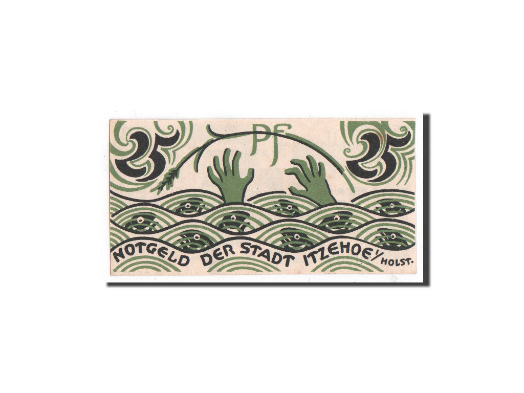 Germany, Itzehoe, 25 Pfennig, mains, Undated, UNC(65-70), Mehl:649.5a