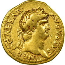 Moneta, Nero, Aureus, Rome, BB+, Oro, RIC:61