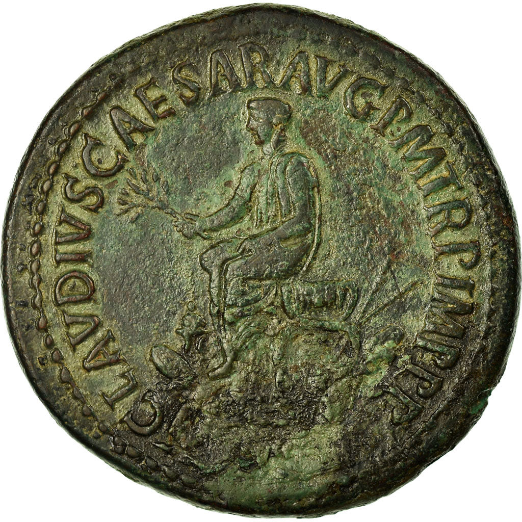 Monnaie, Nero Claudius Drusus, Sesterce, Rome, TTB, Bronze, RIC:109