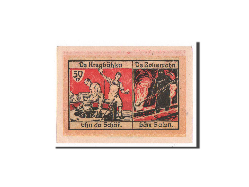 Germany, Speicher i Eifel, 50 Pf, métier, 1921-07-01, UNC(65-70), Mehl:1249.1