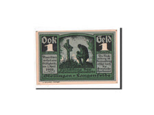 Biljet, Duitsland, Stellingen Gemeinde, 1 Mark, Monument, 1920, 1920-10-01