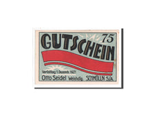 Banknote, Germany, Schmolln, 75 Pfennig, personnage, O.D, Undated, UNC(65-70)