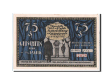 Billete, Alemania, Kahla, 75 Pfennig, dragon, 1921, Undated, UNC, Mehl:669.1