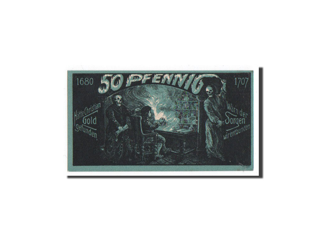 Germany, Eisenberg Stadt, 50 Pfennig, personnage, 1921, UNC(65-70), Mehl:322.3