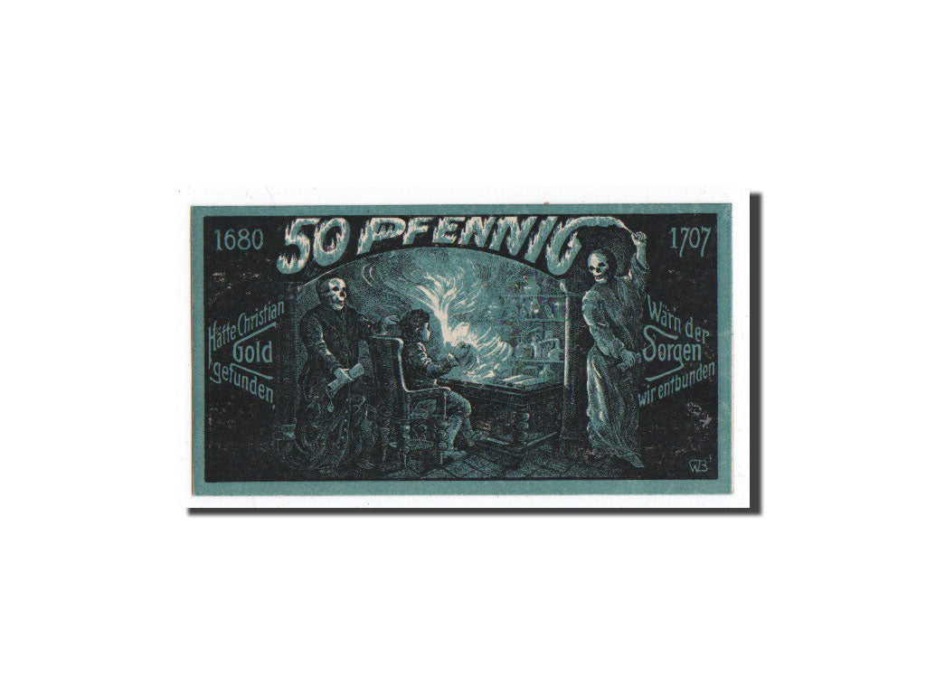 Germany, Eisenberg Stadt, 50 Pfennig, personnage, 1921, UNC(65-70), Mehl:322.3