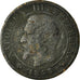 Moneta, Francja, Napoleon III, Napoléon III, Centime, 1855, Lille, F(12-15)